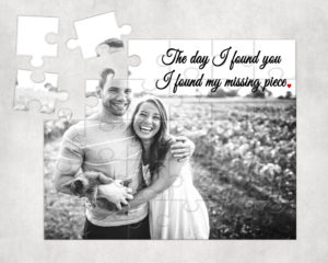 The day I found you - Personalized Puzzle