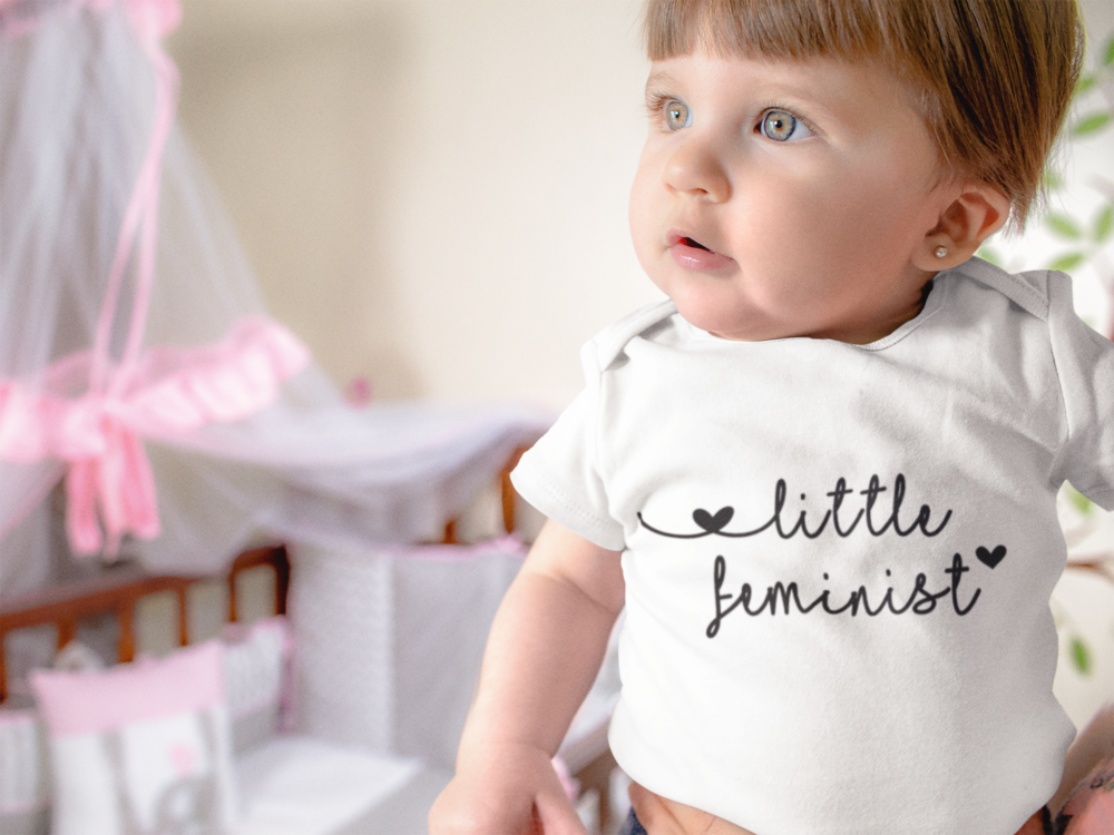 Little feminist Onesie