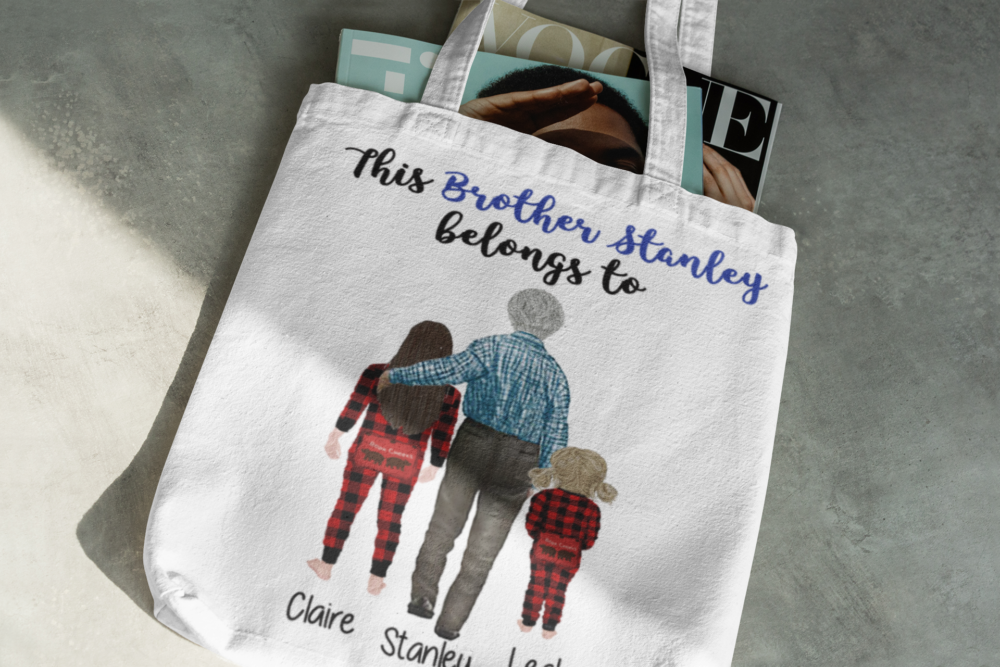 "Belongs to" Tote
