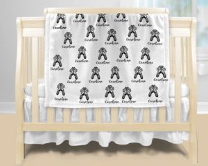 Personalized Baby Blanket - Ballet