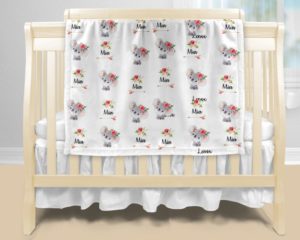 Personalized Baby Blanket - Koala