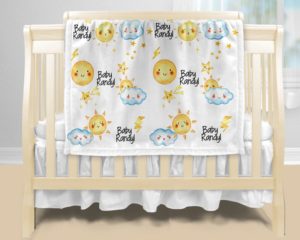 Personalized Baby Blanket - Sunshine