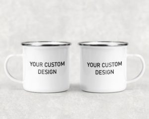 Custom Design - Camping Mug