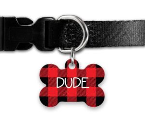Buffalo Plaid - Dog Tag