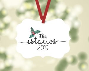 Family Name - Ornament