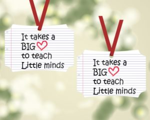 Teacher ornament
