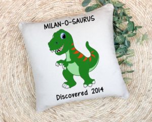 Personalized Pillow - Dinosaur
