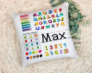 Personalized Pillow - Educational