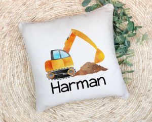 Personalized Pillow - Dirt Digger