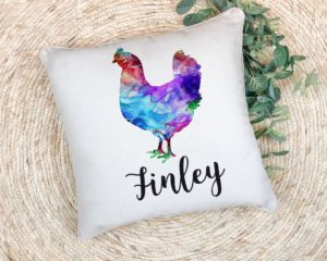 Personalized Pillow - Chicken