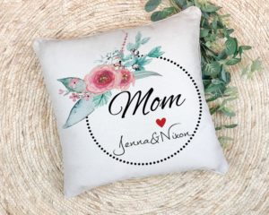 Personalized Mom Pillow