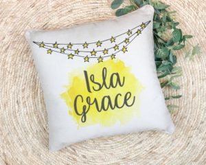 Personalized Pillow - Stars