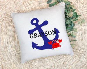 Personalized Pillow - Nautical