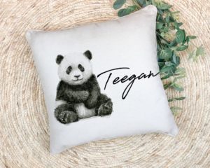 Personalized Pillow - Panda