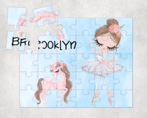 Unicorn Ballet- Kids Puzzle