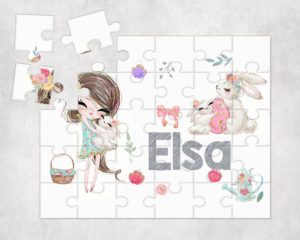 Easter Bunny - Kids Puzzle