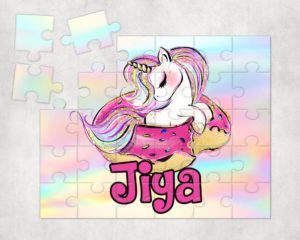 Unicorn Donut - Kids Puzzle