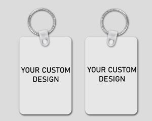 Custom Design - Rectangle Keychain