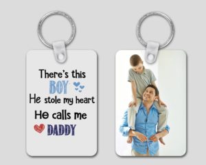 There's This Boy - Rectangle Keychain