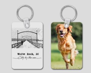 White Rock BC - Personalized Keychain