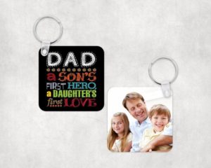 Dad - Personalized Keychain