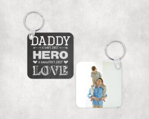 Daddy - Personalized Keychain