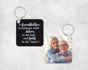 Grandfather - Personalized Keychain
