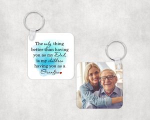 Grandpa 2 - Personalized Keychain