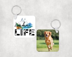 Lake Life - Personalized Keychain