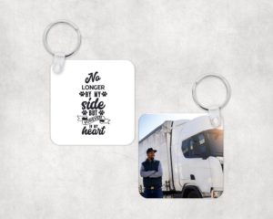 In Memory Of - Personalized Keychain