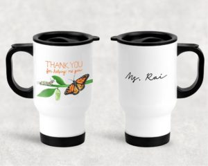 Thank You For Helping Me Grow 1 (for Teachers) - Travel Mug