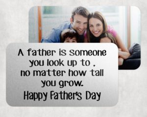 Happy Father's Day 1 - Wallet Keepsake