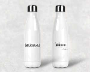 The keys of happiness - Water Bottle
