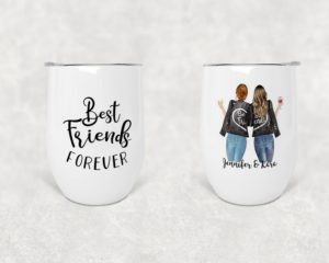 Friends Forever - Wine Tumbler