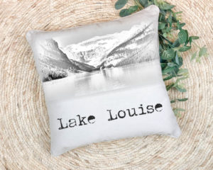 Destination Pillow - Lake Louise