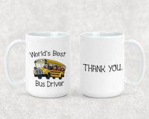 World's Best Bus Driver - Ceramic Mug