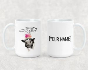 Just A Cowgirl - Ceramic Mug