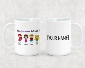 This Grandma Belongs To - Ceramic Mug