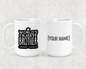 World's Okayest Brother - Ceramic Mug