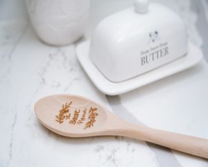 Engraved Wooden Spoon
