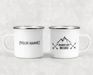 Adevnture Begins - Camping Mug