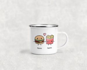 Burger and Fries - Camping Mug