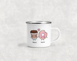 Coffee and Doughnut - Camping Mug
