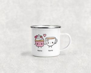 Cupcake and Tea - Camping Mug
