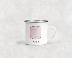 Pink Marshmellow - Camping Mug