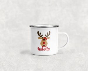 Reindeer Girl - Camping Mug