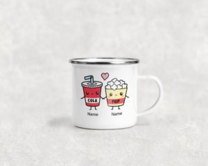 Soda and Popcorn - Camping Mug