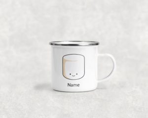 White Marshmellow - Camping Mug